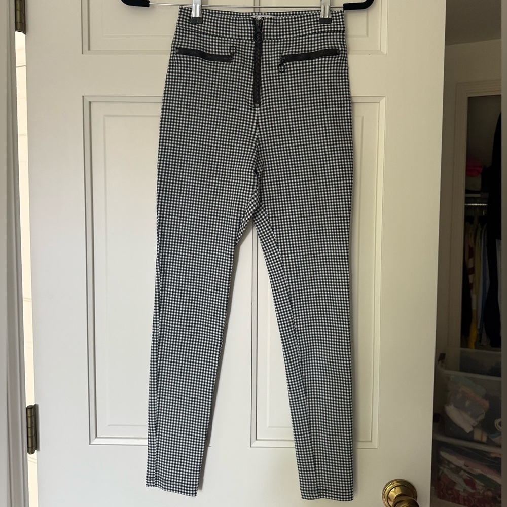 Urban Outfitters Monochrome Checkered Pants